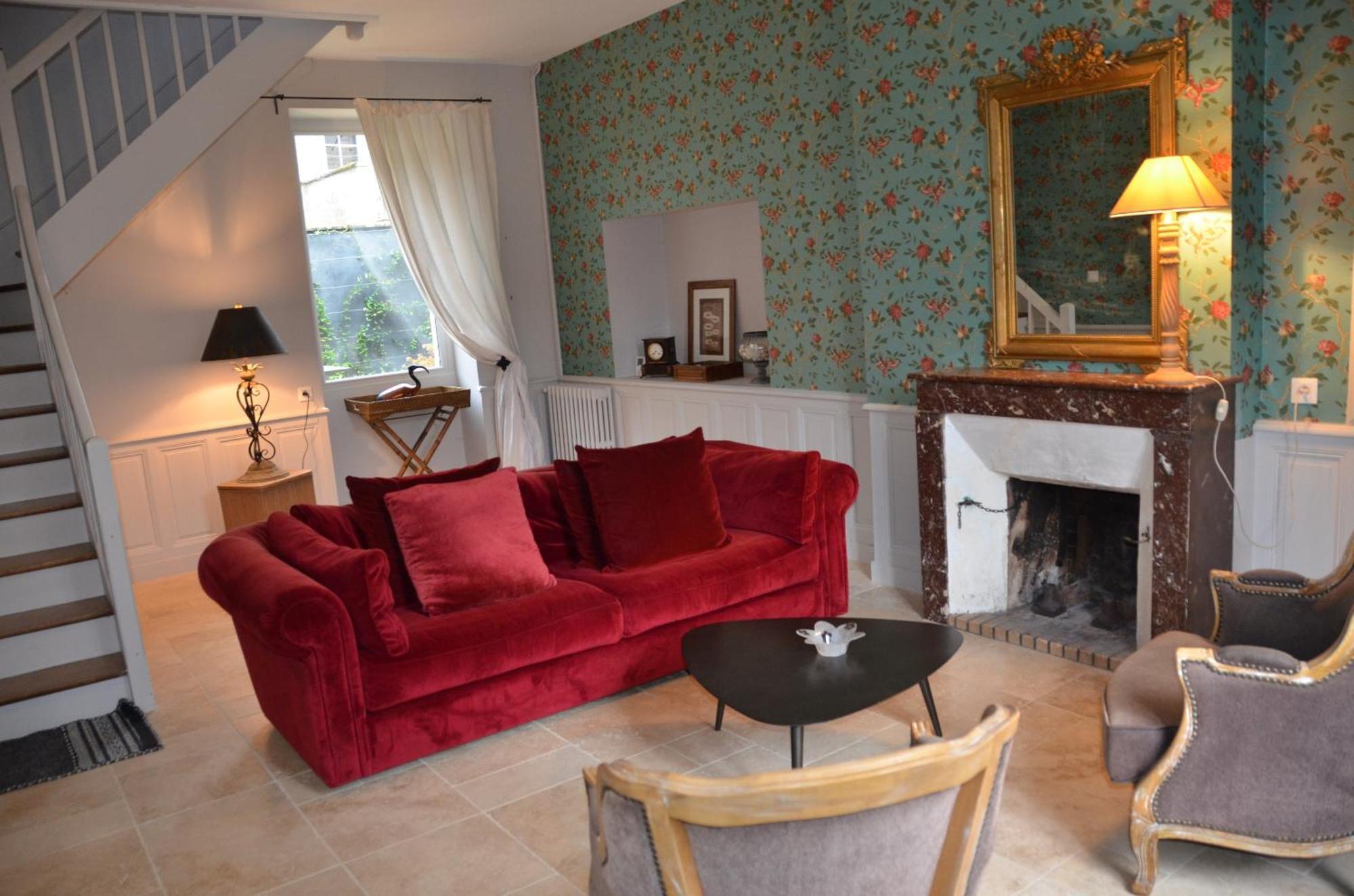 La Penesais Villa Beaumont-en-Véron Room photo